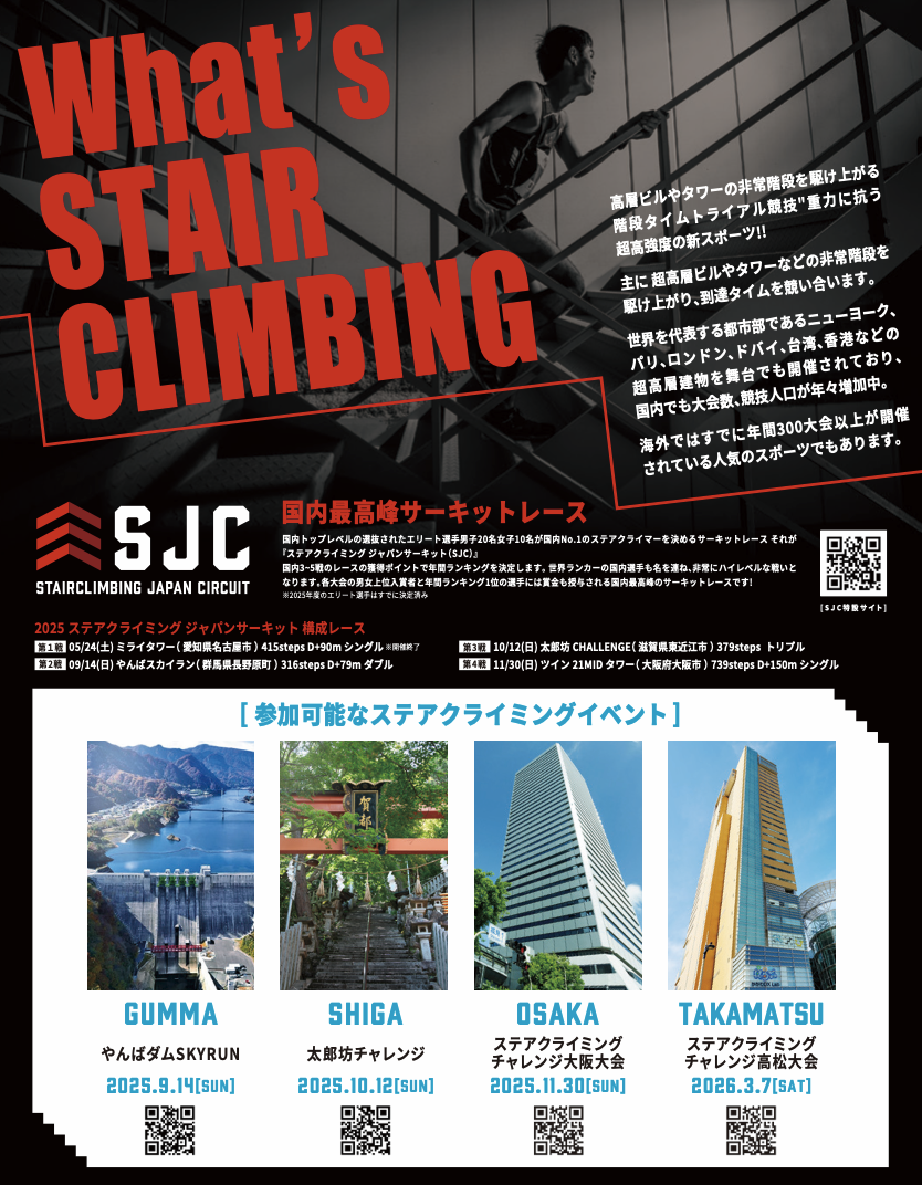 ステアクライミングチャレンジ