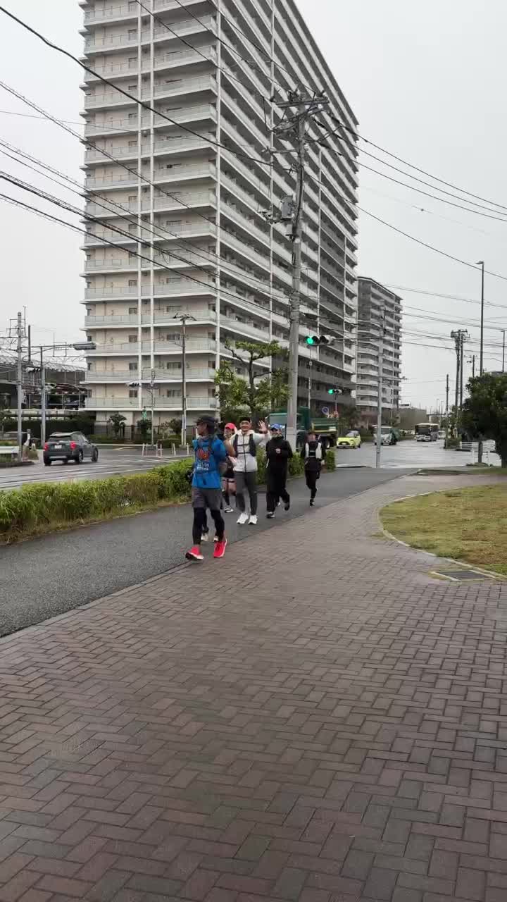 ランチョさん参加船橋観光ランイベント。